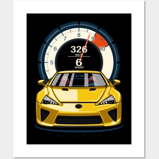 Japanese Supercar Posters and Art